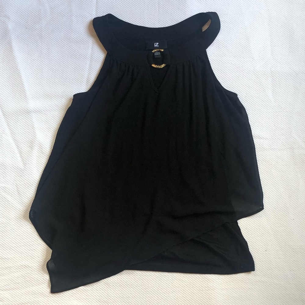 Black dress tank